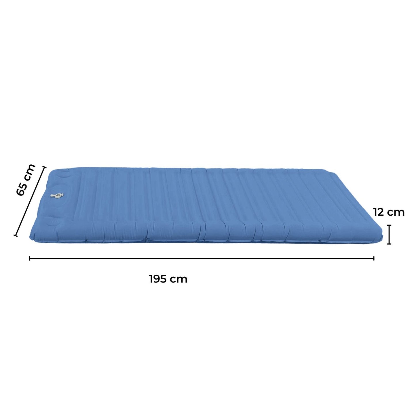 KILIROO Inflatable Camping Sleeping Pad (Blue)