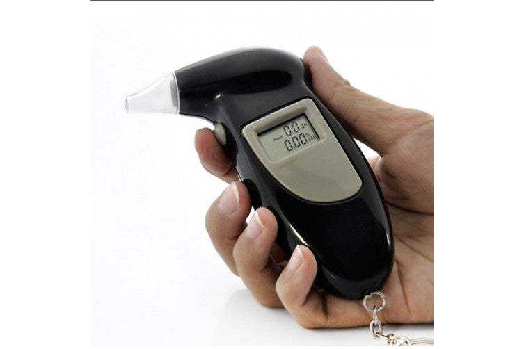 Digital Alcohol Tester LCD Police Breathalyser Grade Accuracy Portable Keychain - FREE POST