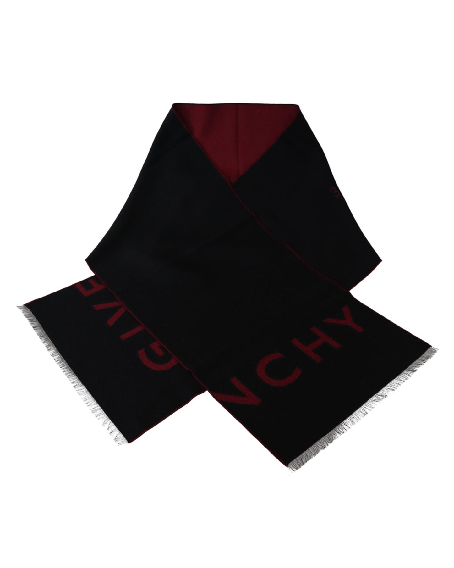 New Authentic Givenchy Scarf with Logo Details One Size Men