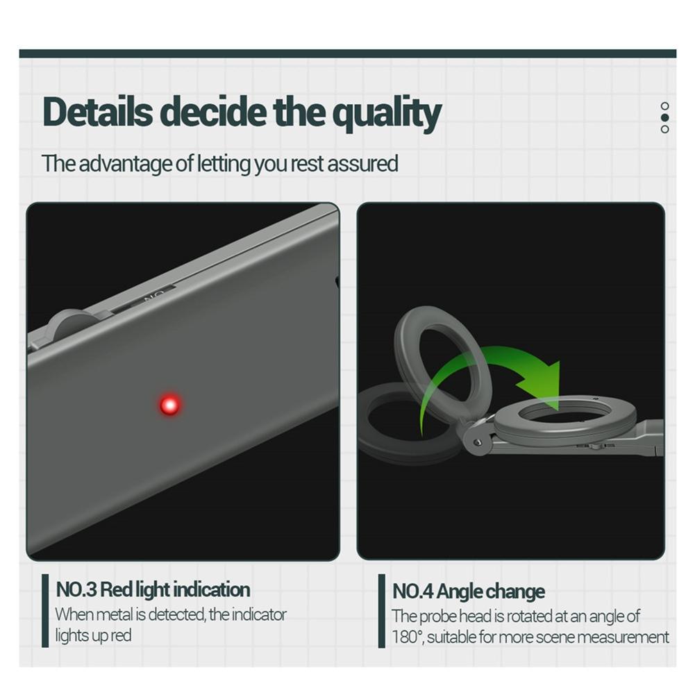 High-Precision Handheld Metal Detector For Airport Scanning