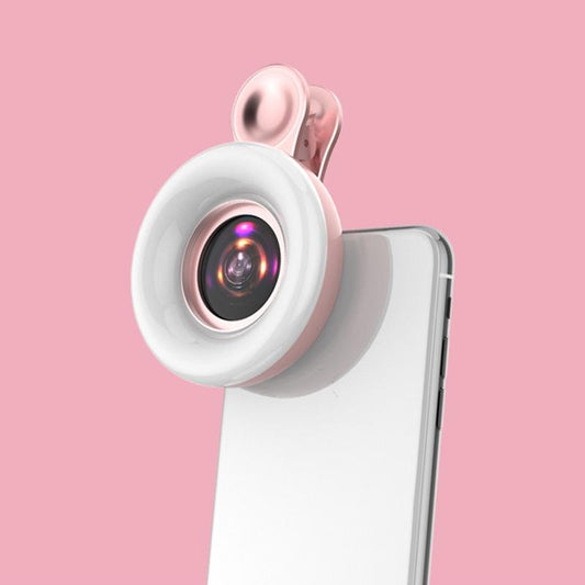 Selfie Light Macro Lens For Mobile Beauty Makeup