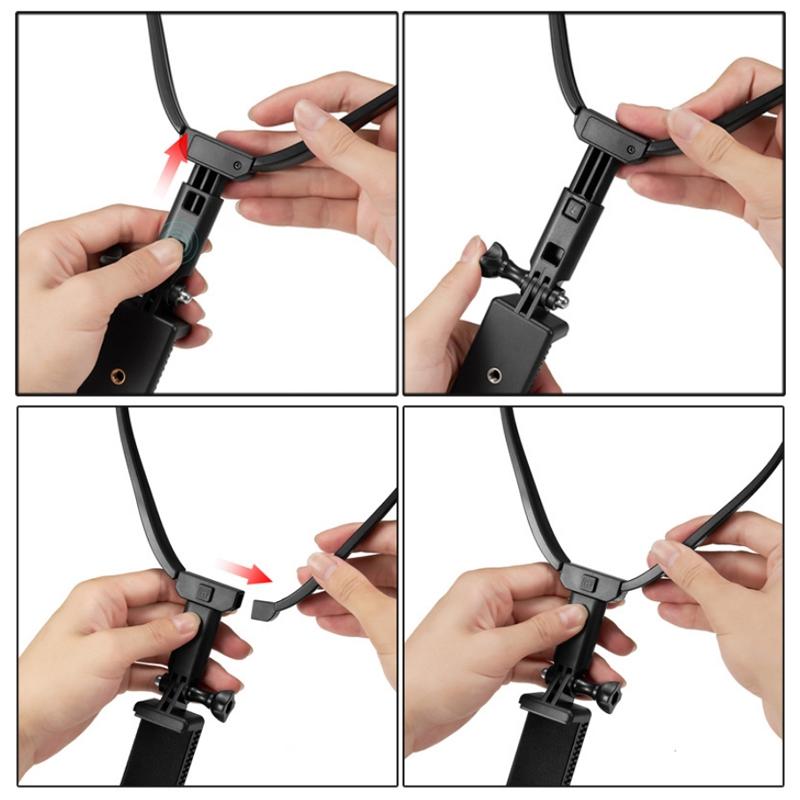 Neck Hanging Action Camera Mount - Compact & Versatile