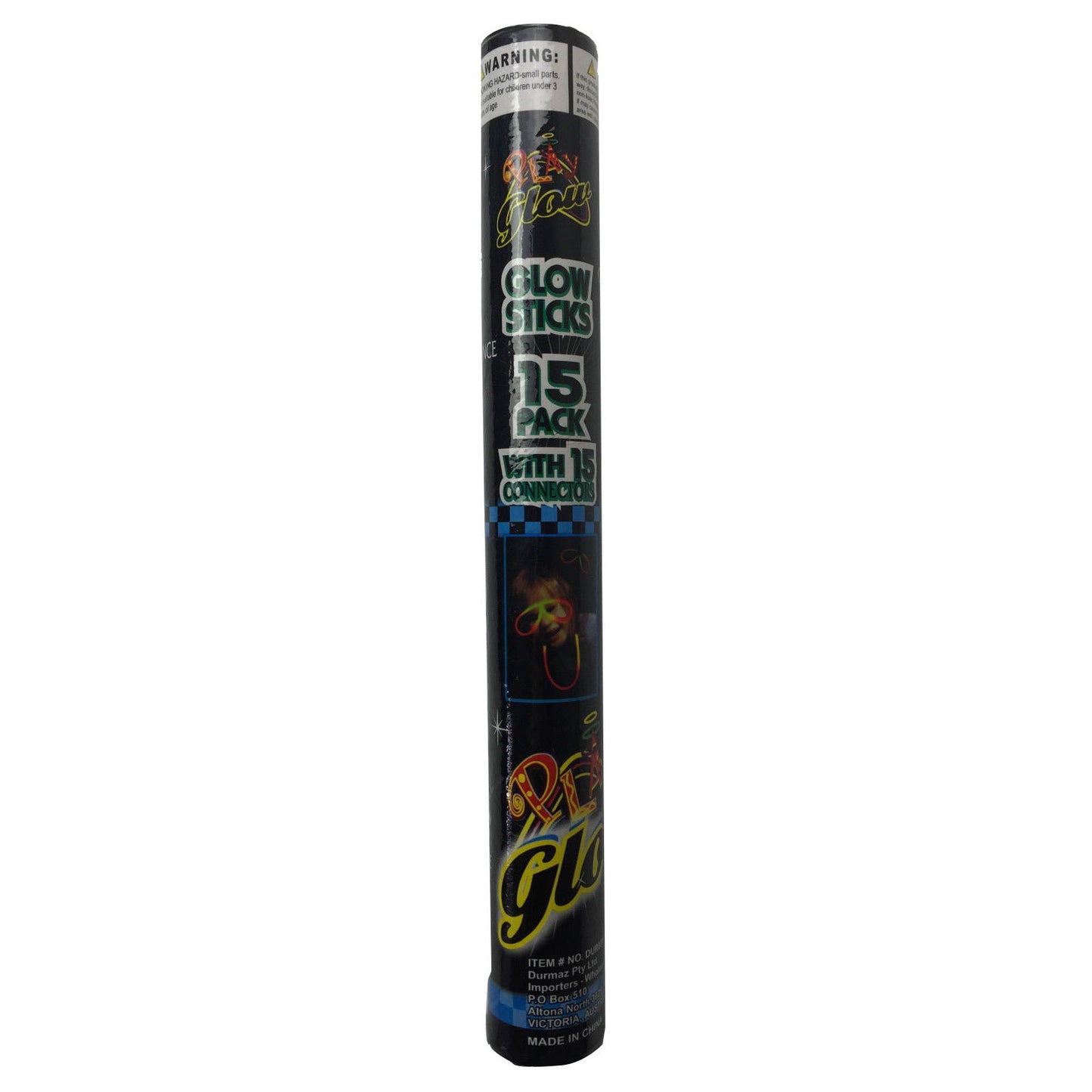 15 GLOW STICKS Party Light Glow In The Dark Rave NECKLACE Disco Bulk