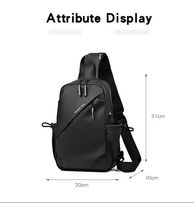 Multifunctional Crossbody Chest Bag | Stylish and Practical Shoulder Backpack for Everyday Use