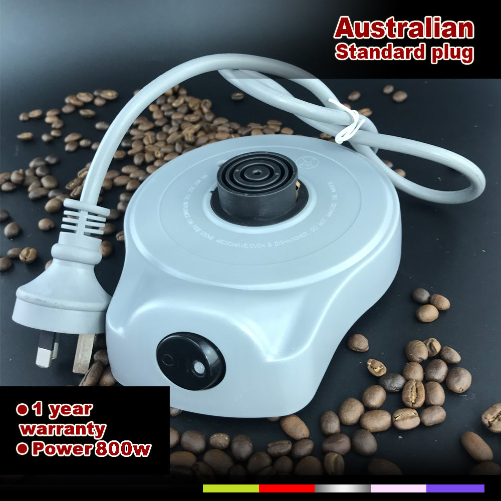 Green Electric Turkish Greek Arabic Coffee Maker Pot Automatic Sensor Anti Overflow